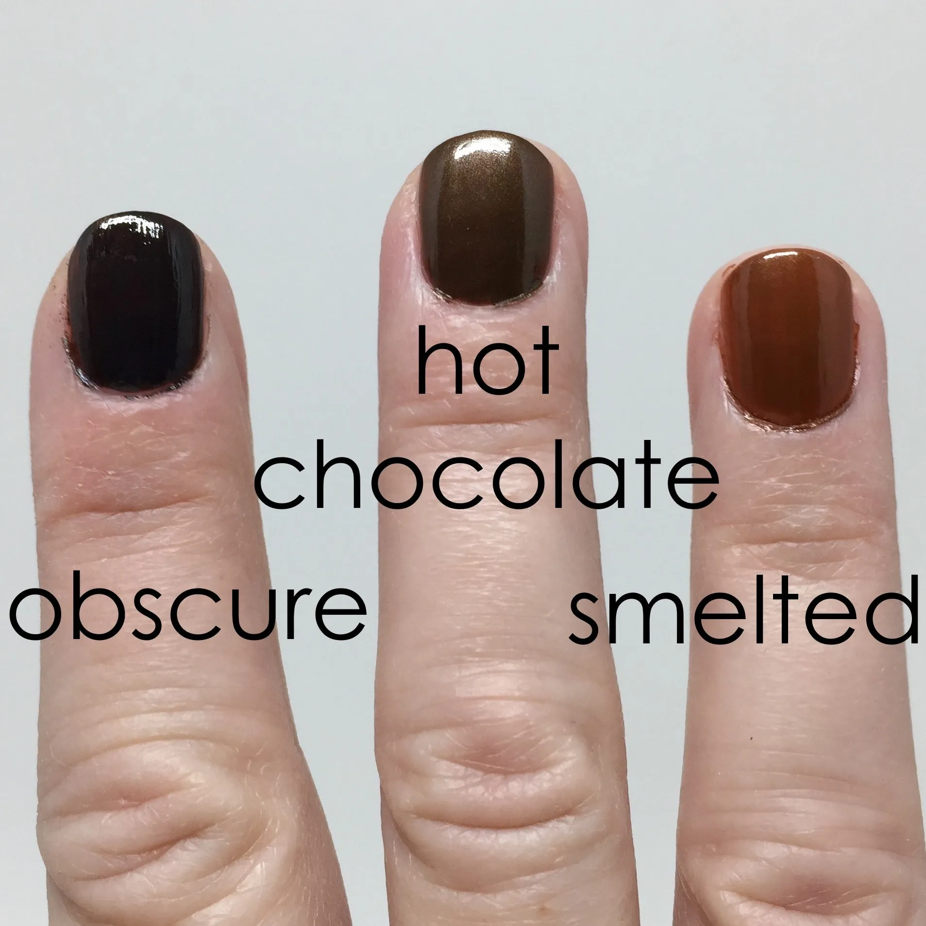 Acquarella Nail Polish, Hot Chocolate