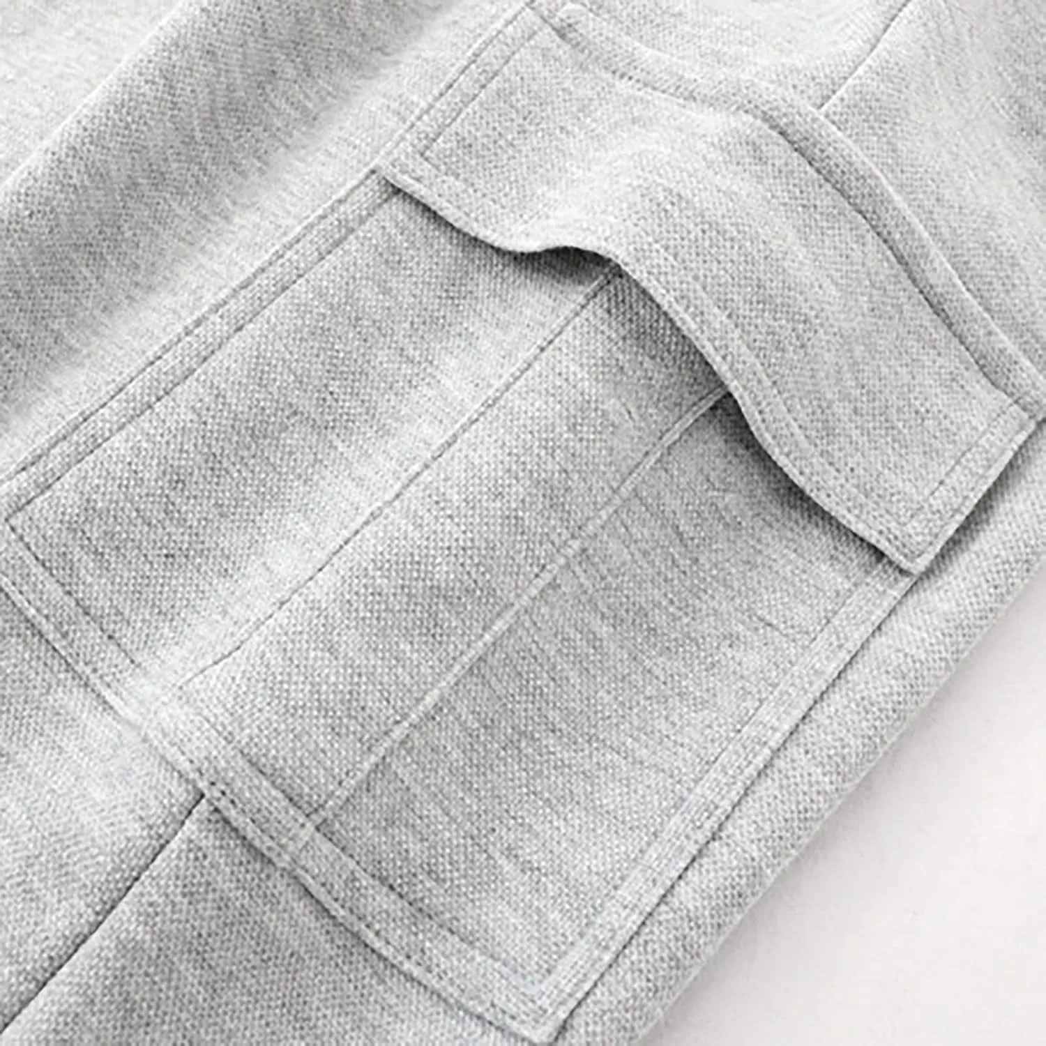 Boys Teens Midweight Sports Pants Athletic Jogger Pants Casual Baggy Pull-On Active Solid Color Cargo Sweatpants