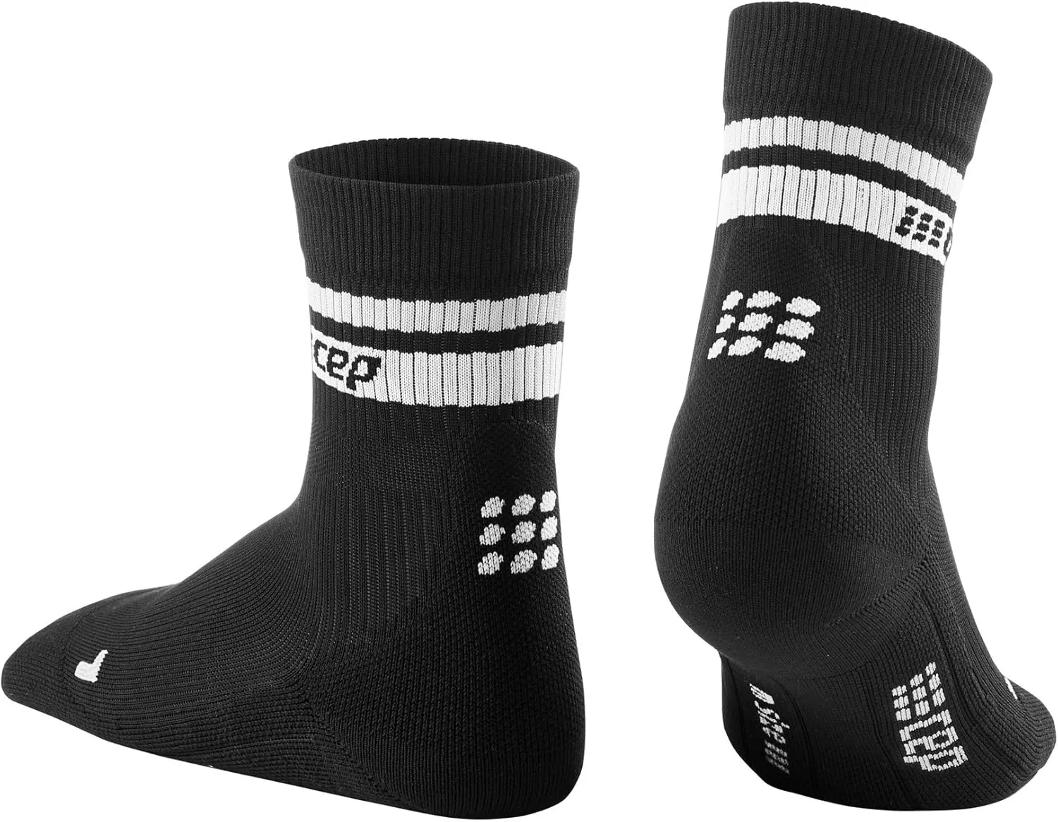 CEP Men's Crew Cut Athletic Performance Running Socks - Mid Cut Socks