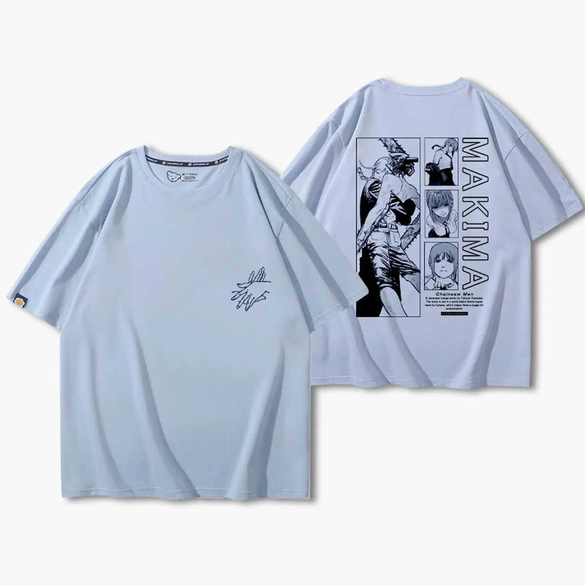 Chainsaw Man Makima Hugs Denji T-Shirt