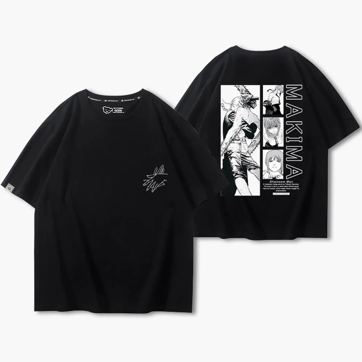 Chainsaw Man Makima Hugs Denji T-Shirt