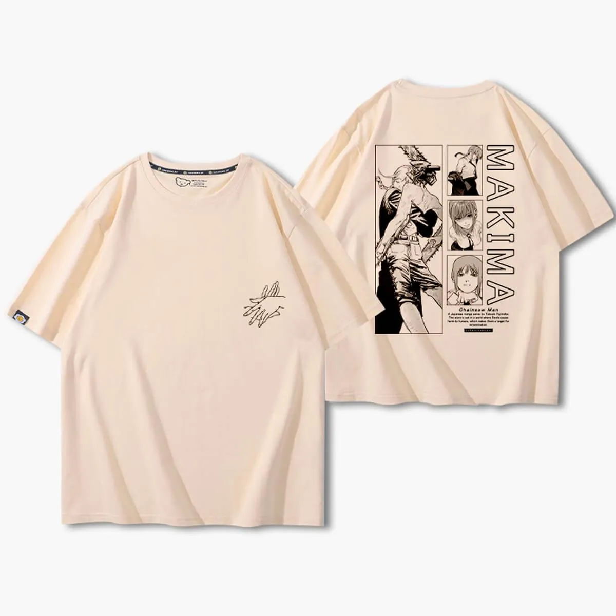 Chainsaw Man Makima Hugs Denji T-Shirt
