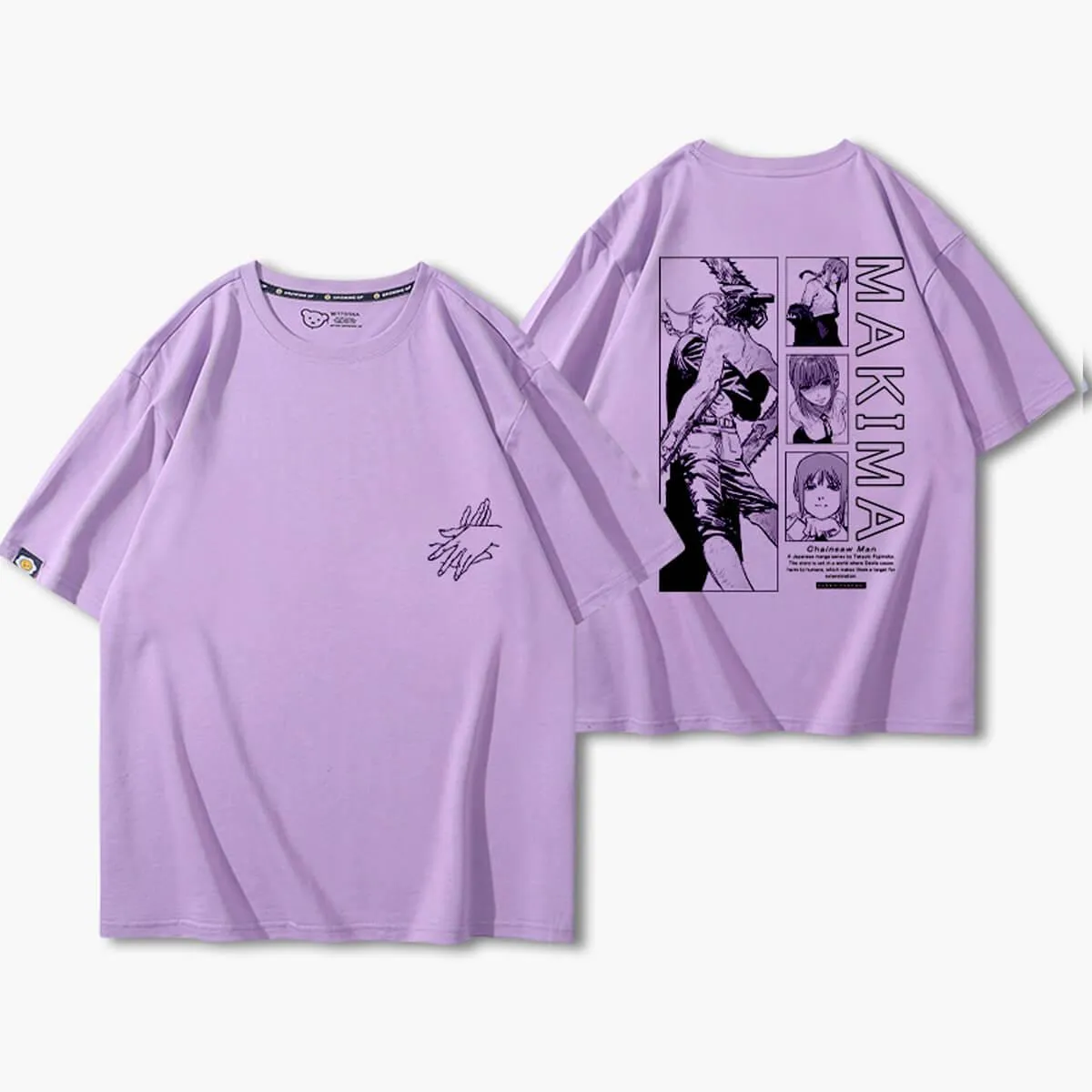 Chainsaw Man Makima Hugs Denji T-Shirt