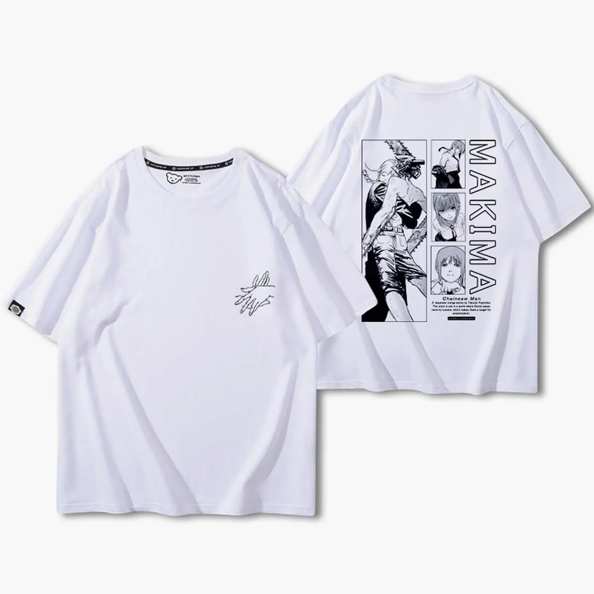 Chainsaw Man Makima Hugs Denji T-Shirt