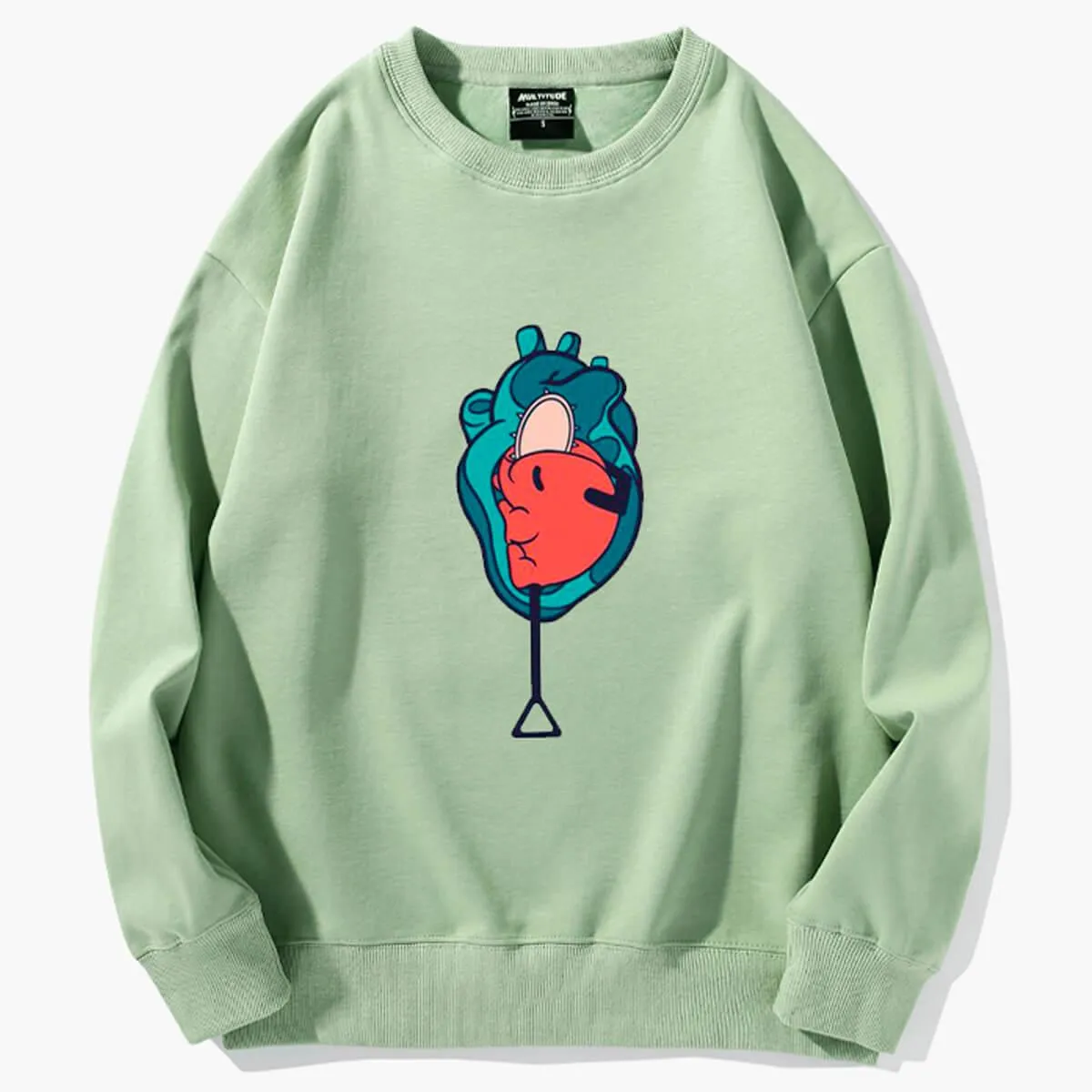 Chainsaw Man Pochita Heart Sweatshirt