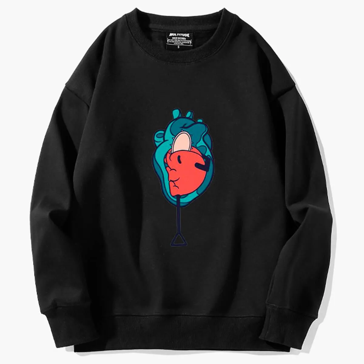 Chainsaw Man Pochita Heart Sweatshirt