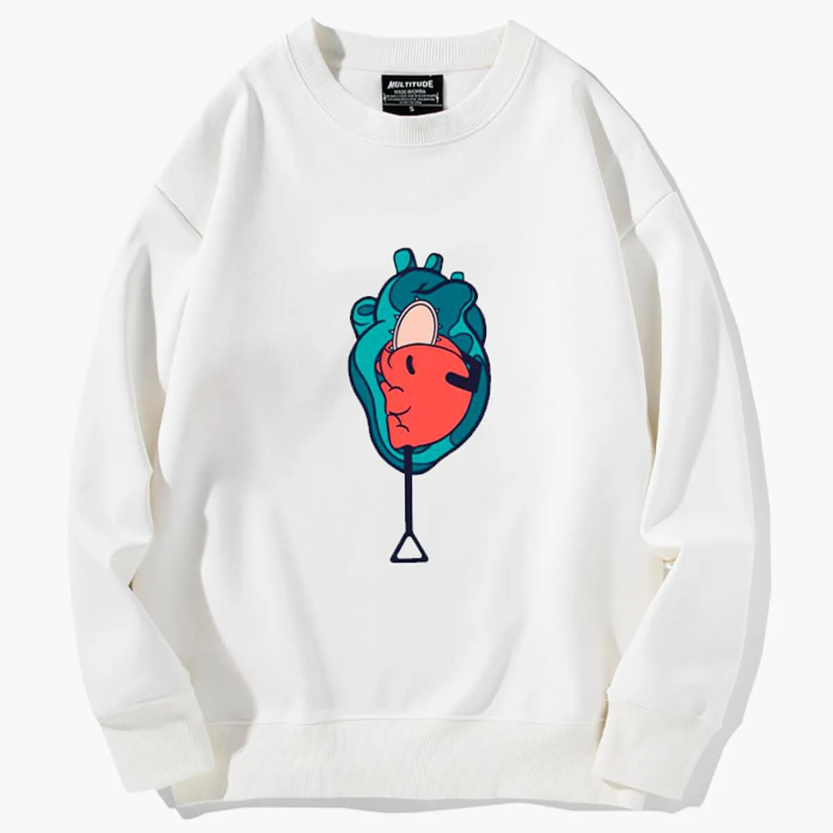 Chainsaw Man Pochita Heart Sweatshirt