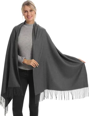 Genovega Women Pashmina Scarf,Evening Wedding Party Shawl Accessories Gift for Bridal