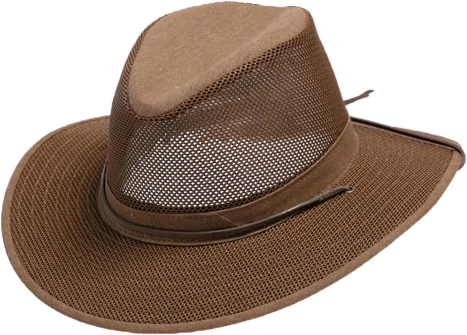Henschel Aussie Mesh Breezer Hat - Packable Sun Protection for Outdoor Activities. Ideal for Hiking, Fishing & Camping.
