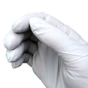 High-Tech Conversions GLH-CRN-12-LG CLASS 100, 12“ NITRILE TEXTURED GLOVE Large, POLY BAGGED, 100 GLOVES/PACK