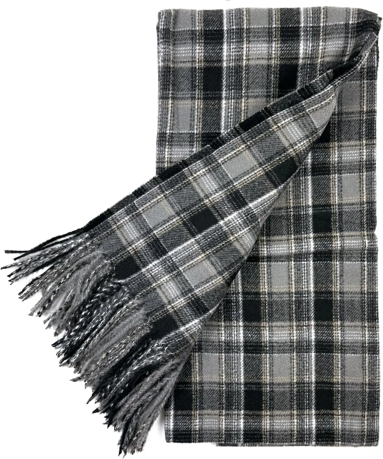 MELIFLUOS DESIGNED IN SPAIN Scarf for Men Reversible Elegant Cashmere Feel Men's Scarves for Spring Fall Winter