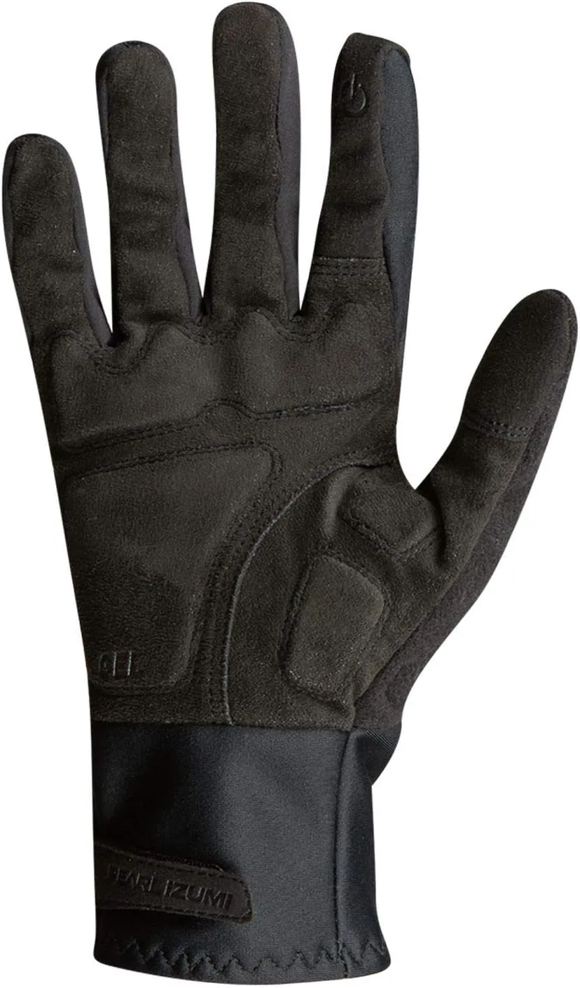 PEARL IZUMI Men's Gel Gloves, Insulated Cyclone Cycling Glove, Palm Padding with 4-Way Stretch, Touchscreen Compatible