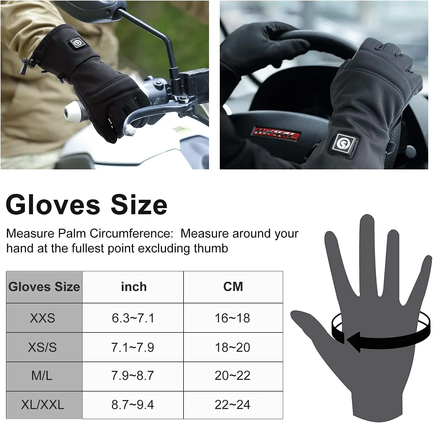SAVIOR HEAT Thin Heated Gloves for Men Women, Electric Glove with Rechargeable Battery Hand Warmer for Skiing Hiking Hunting Camping Climbing Motorcycling