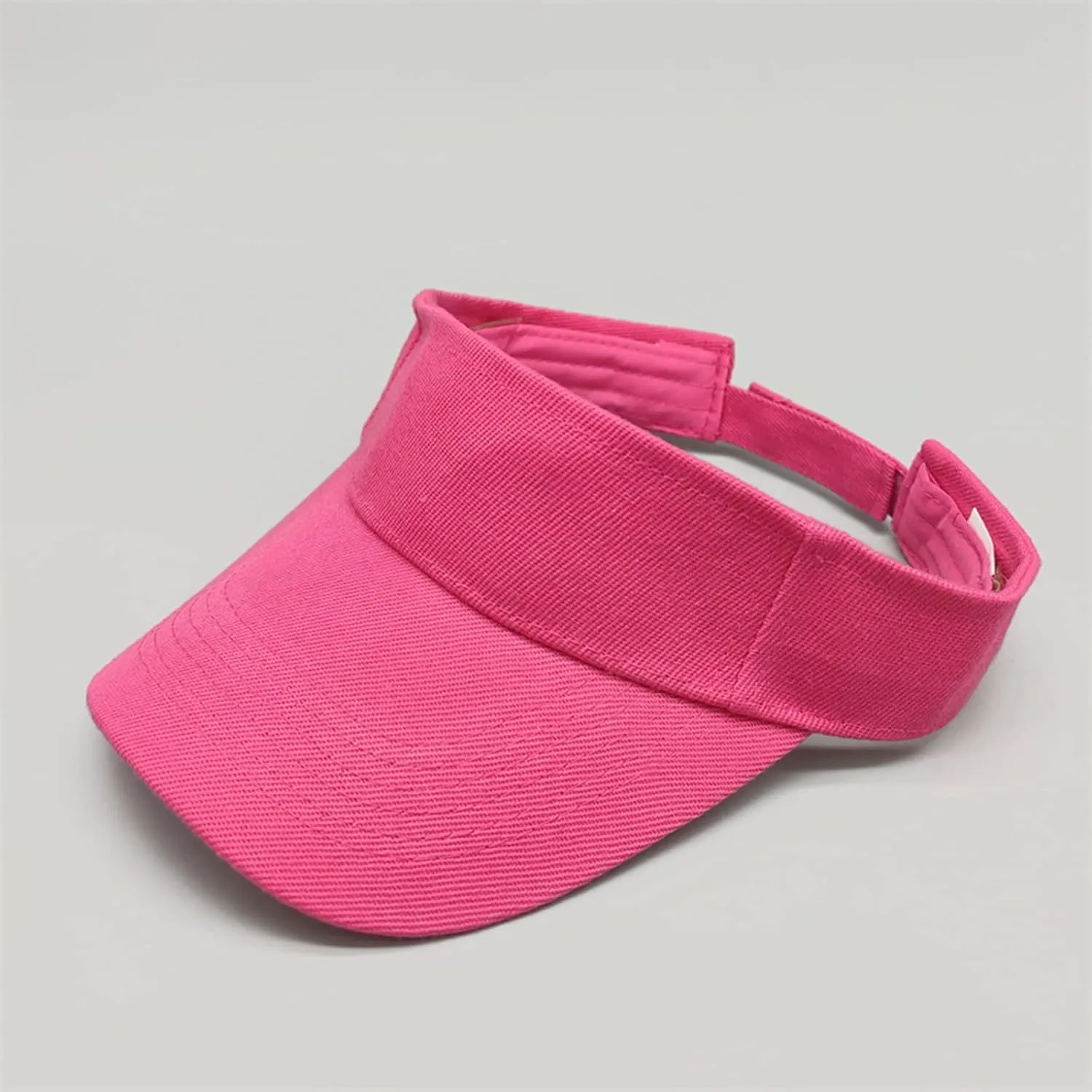 Sport Sun Visor Hats Womens Large Brim Summer Protection Adjustable Stretchy Beach Tennis Caps for Women Men