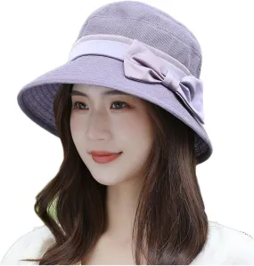 Sun Hat Women, Big Brim Fisherman Hat Small Fresh Ladies Hat Summer All-match Sunscreen Sun Hat Foldable