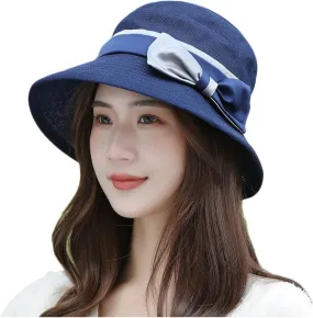 Sun Hat Women, Big Brim Fisherman Hat Small Fresh Ladies Hat Summer All-match Sunscreen Sun Hat Foldable