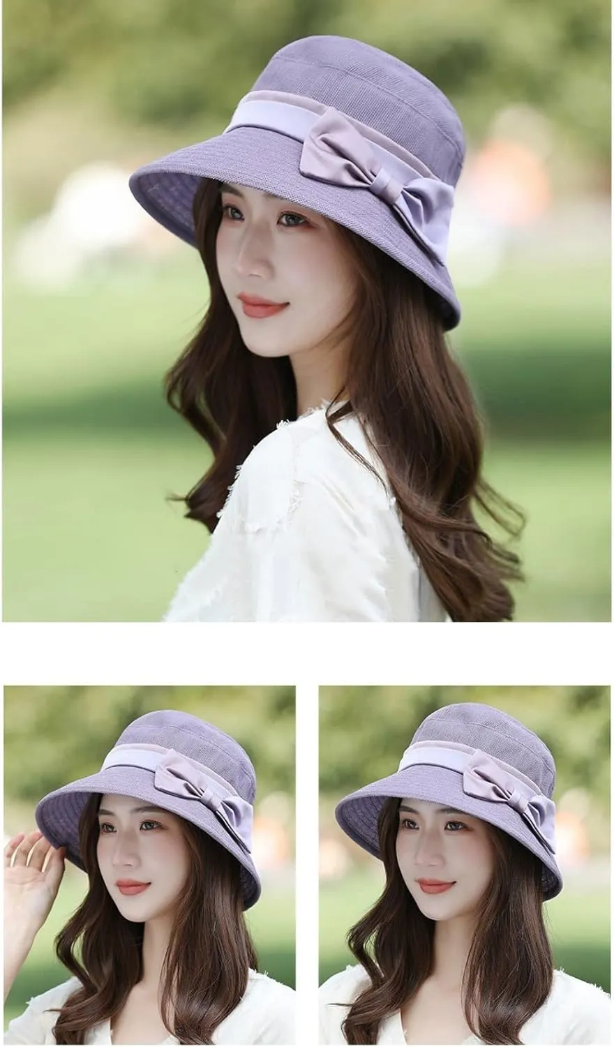 Sun Hat Women, Big Brim Fisherman Hat Small Fresh Ladies Hat Summer All-match Sunscreen Sun Hat Foldable