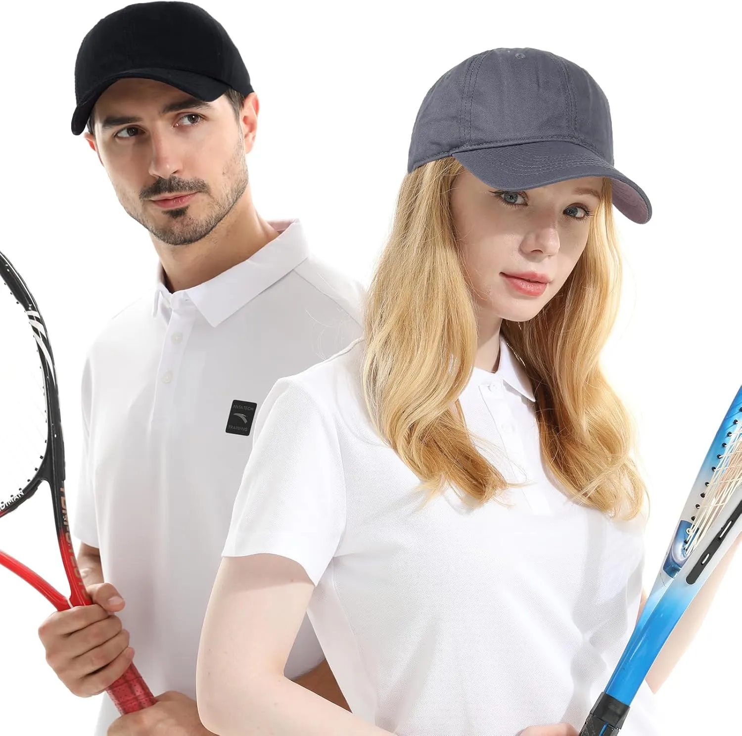 Unisex Cotton Baseball Cap Plain Blank Dad Hat Adjustable Vintage Solid Hat