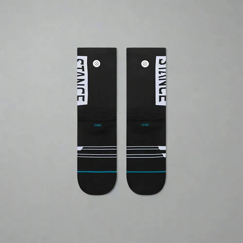 Unisex OG Ultralight Crew Socks - Black